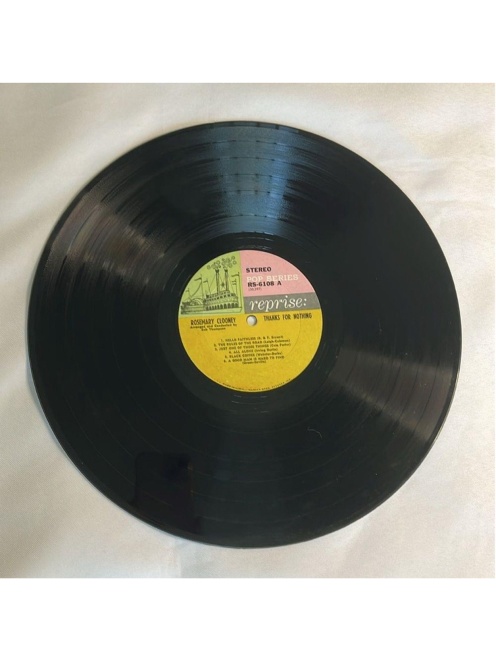 ROSEMARY CLOONEY - "THANKS FOR NOTHING" VINYL RECORD - Picture 3 of 4